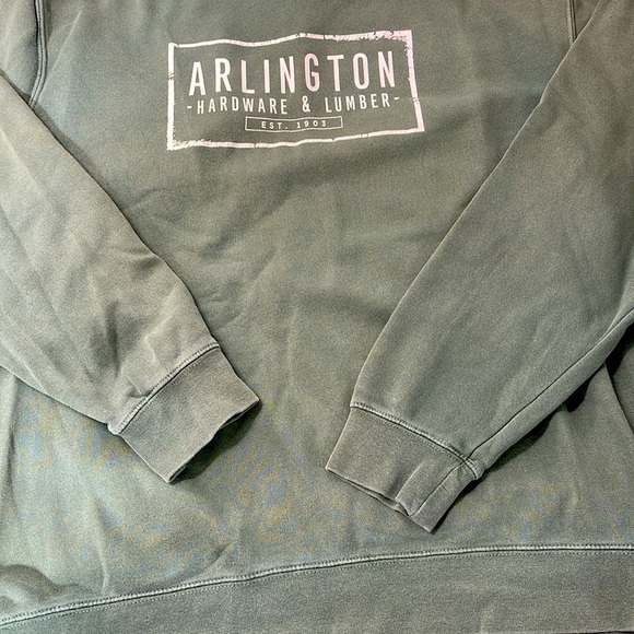 Arlington hardware sweatshirt medium green - Picture 3 of 5